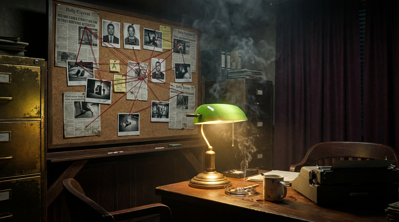 Police investigation board